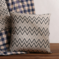 抱枕被子两用汽车高档小枕头多功能三合一午睡折叠四季抱枕被 郎纹一个装折叠40*40cm展开105*150cm