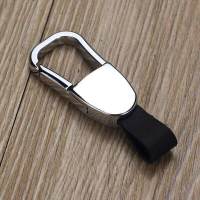 标致钥匙包3008标志新2008新408 308 508 301专用金属汽车钥匙套 带标皮扣