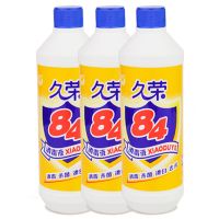 84消毒液消毒漂白水家用白衣漂白液宠物地板消毒水 450ml3瓶