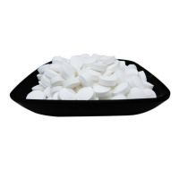 含氯84消毒泡腾片家用除味消毒片漂白消毒液喷雾速溶颗粒衣物 100片(袋装)武汉加油