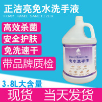 免洗洗手液凝胶型幼儿园儿童乐园大桶装免水干洗手消毒液 [单支装]3800ml*1