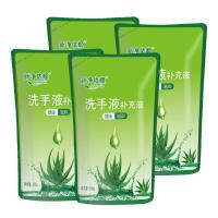2斤-8斤芦荟瓶装洗手液抑菌家用儿童泡沫装500g袋装批发 4袋装共2000ml