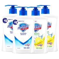 洗手液纯白柠檬清新抑菌健康洗手液420ml家用儿童消毒 纯白清香型420ml+薰衣草沐浴露400ml