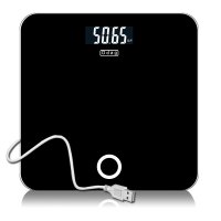 usb可充电电子称体重秤家用健康人体秤精准成人减肥称重计