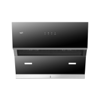 VATTI/华帝J6005抽油烟机家用侧吸式自动清洗大吸力厨房烟机特价黑色