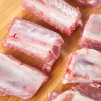猪肋骨三斤装(无脊骨) [顺丰]新鲜冷冻猪排骨猪胸骨五花肉里脊肉猪肉类新鲜