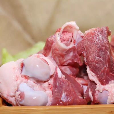 3斤带肉大骨 猪大骨多肉大骨头带肉筒子骨髓新鲜熬汤煲汤猪肉排骨冷冻生鲜肉类