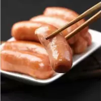 原味 肉肠1.2斤10根 烤肠热狗肠台湾风味香肠批发火山石烤肠手抓饼火腿肠地道肠
