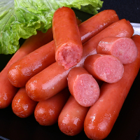 普通烤肠50根 烤肠热狗肠风味香肠批发火山石烤肠手抓饼火腿肠地道肠