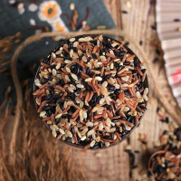 5斤东北三色糙米5斤装红米黑米糙米健身营养米粗粮五谷杂粮