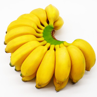 广西小米蕉香蕉新鲜10斤banana水果批发整箱不是芭蕉皇帝蕉5