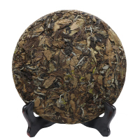 高山白茶福鼎大白茶寿眉2017贡眉饼茶叶共500克