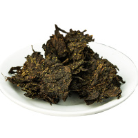 黑茶安化正品安化黑茶正宗金花茯砖茶散装安华茯茶茶叶