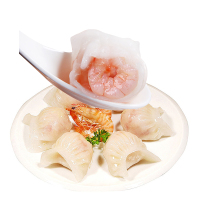 广式饺港式虾饺皇早茶点心速冻冷冻饺子蒸饺水饺 40只 约1kg