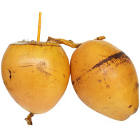 4个装(约6KG) 海南金椰子  黄椰子带皮小个型椰子水分甘甜