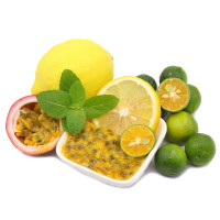 1斤黄柠檬+1斤百香果+1斤青金桔 柠檬百香果组合 新鲜黄柠檬 水果蜂蜜茶小青金桔青柠檬生鲜