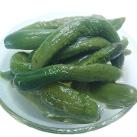 工农(150g/袋) 5袋 小菜虾油小黄瓜 海鲜味咸菜下饭菜