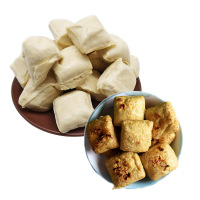 豆腐60个+40克蘸水 云南特产建水西门 新鲜石屏臭豆腐烧烤豆腐