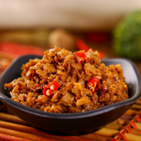 原味180g*1瓶 草原白蘑菇酱香菇酱杏鲍菇酱拌饭酱拌面酱菌菇酱