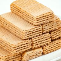 豆乳味威化饼干整箱早餐散装小包装充饥夜宵零食小吃休闲食品