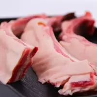 散养带皮羊肋排 新鲜羊排肉带骨羊肉烧烤 羔羊蝎子 带皮羊排切块3斤