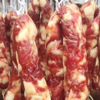 农家土猪香肠腊肉腊肠日晒风干腊味咸香非烟熏批发