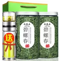 赛卡伊 碧螺春绿茶 明前新茶雨前罐装浓香型耐泡茶叶