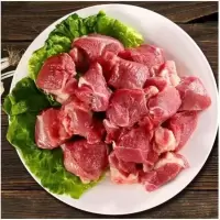 赛卡伊 新鲜去骨羊腿肉 内蒙山羊肉微调理清真烧烤现宰羔羊肉 去骨羊肉2斤[品尝装]