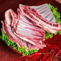 赛卡伊 新鲜现杀全羊切块羊排尖肋排小排羊蝎子羊腿山羊肉批发 2斤 羊排尖