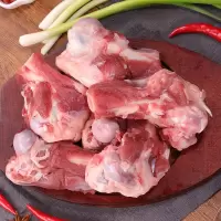 赛卡伊 带肉新鲜羊棒骨带肉羊骨头羊肉羊拐筋关节肘骨筋生的羊拐骨冷冻批发 二斤装