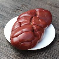 赛卡伊 新鲜现杀黄牛牛腰子牛肉牛肾牛杂类现宰牛内脏牛腰花 [新鲜去油牛腰二斤]