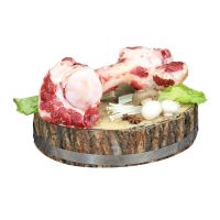 赛卡伊 大骨头新鲜牛腿骨带骨髓段新鲜牛棒骨烧烤煮汤熬汤骨 带肉5斤[带肉带筋]切断