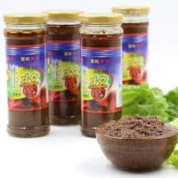 赛卡伊 虾酱即食正宗海鲜酱微辣 东台大丰特产麻虾酱220g*4/3/2/1瓶