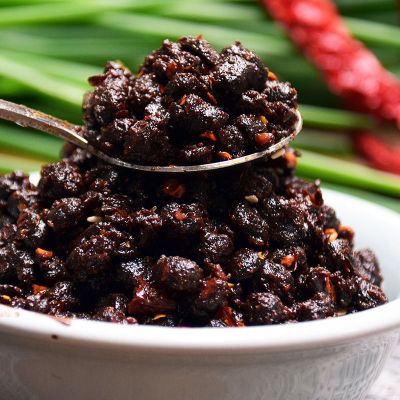 赛卡伊 麻辣豆豉1斤农家特产香辣风味豆鼓酱下饭菜拌面辣椒调料
