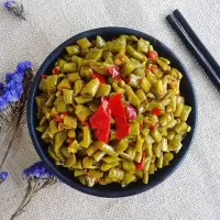赛卡伊 [酸辣豆角]豆豆香特产五仁酱菜下饭菜红油酸豆角豇豆多规格 250g/袋