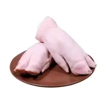 赛卡伊 [现杀]猪蹄子现杀整只带筋猪脚猪爪生猪蹄前蹄农家散养冷冻猪蹄 正宗带筋土猪蹄[6只装]