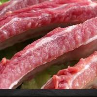 赛卡伊 [大卖]排骨新鲜冷冻肋排小排猪排骨猪小排肋排条猪前排批发前排 黑猪排3斤切成条
