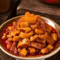 赛卡伊 正宗麻辣风味萝卜红油萝卜干香脆萝卜块咸菜下饭菜榨菜 麻辣萝卜干1斤(1袋)