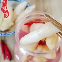 赛卡伊 泡菜嫩仔姜泡姜嫩姜芽农家正宗自制坛泡瓶装特产泡椒母水 400g嫩仔姜一袋(买五送一)