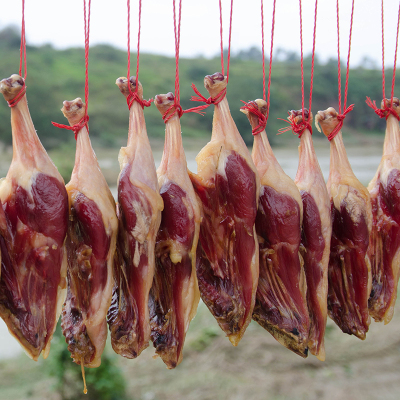 赛卡伊 风干腊鸭腿咸鸭腿农家土腊肉咸肉特产批发整箱