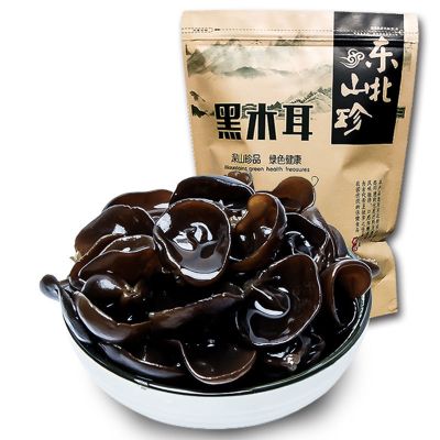 赛卡伊 东北黑木耳干货200g秋木耳小碗耳山段木耳老鼠耳