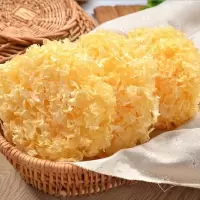 赛卡伊 整朵银原本色耳丑耳糯耳金耳粉糯多胶易煮银耳毛重干银耳碎片