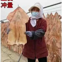 赛卡伊 [精品八成干]鱿鱼干批发深海烧烤大鱿鱼干货特大墨鱼海鲜