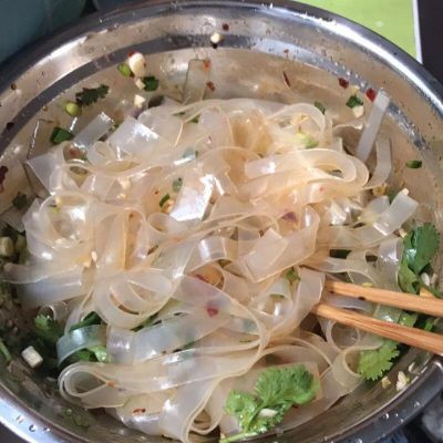赛卡伊 纯绿豆水晶粉皮牛筋面大拉凉皮面藕凉拌菜干货卤菜麻辣烫