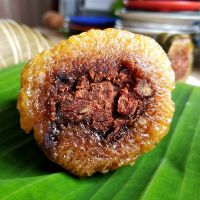 赛卡伊 灵山灰水粽草木灰甜粽红豆沙蛋黄碱水凉粽端午节的灰水棕