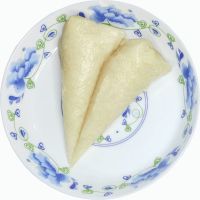 赛卡伊 纯白糯米粽子真空批发农家纯原味三角粽碱水即食