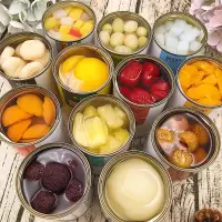 赛卡伊 新鲜水果罐头任意混装5罐6罐黄桃梨橘子草莓杨梅菠萝什锦山楂椰果