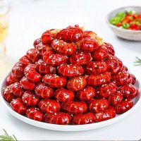 赛卡伊 麻辣小龙虾尾罐头即食网红零食烤虾香辣小吃大号虾球海鲜熟食休闲