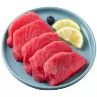 赛卡伊 金枪鱼刺身新鲜大目金枪鱼中断生鱼片寿司日料黄鳍蓝鳍冷冻 500g