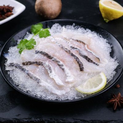 赛卡伊 免浆巴沙鱼片新鲜鱼片酸菜鱼无骨无刺食材火锅食材 黑鱼片250克/盒*1盒